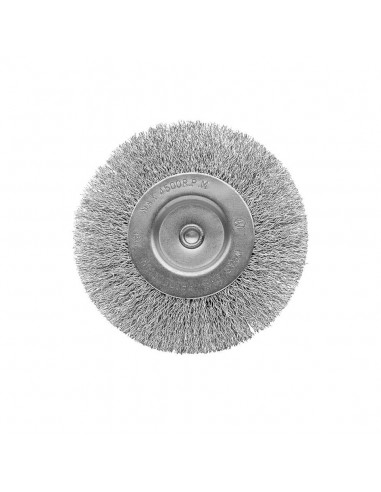 Cepillo circular con alambre de acero inoxidable 
