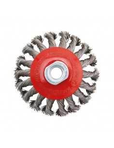 Cepillo Industrial Cónico Acero INOX Trenzado   2