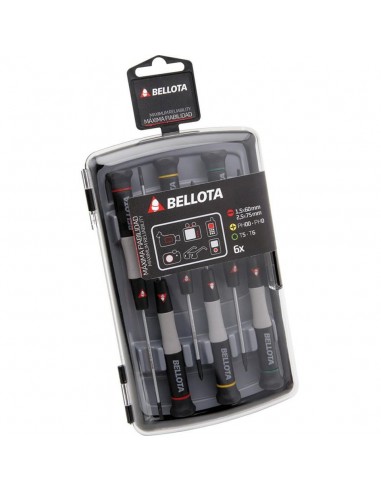 Juego destornilladores de precisión de 6 piezas 