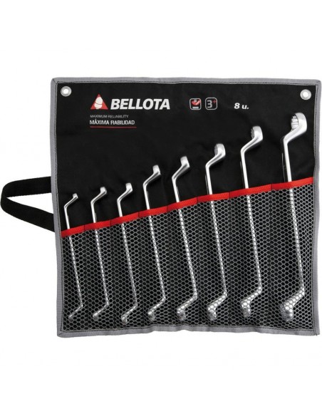 Juego 8 Llaves Estrella Acodada  Bolsa 