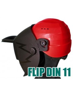 KIT CARETA SOLDAR DC2 FLIP   CASCO ROCMAN 