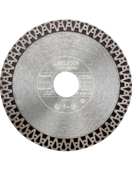 Disco diamante fino banda continua porcelánic 125