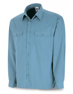 CAMISA TERGAL C/ BOLSILLO M/ L 2