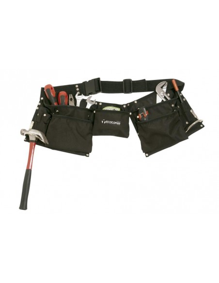 Cinturon portaherramientas 11 bolsillos