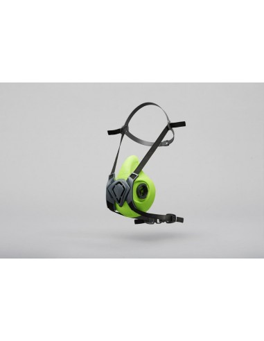 Media máscara con conexión de bayoneta