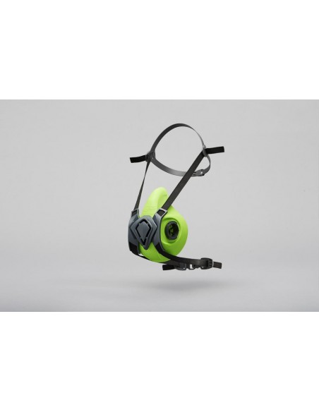 Media máscara con conexión de bayoneta