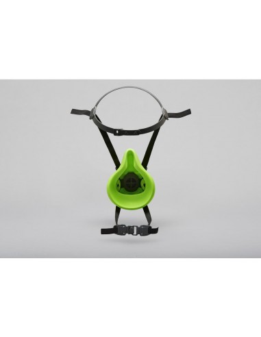 Media máscara con conexión de bayoneta