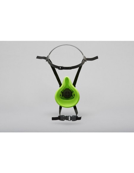 Media máscara con conexión de bayoneta