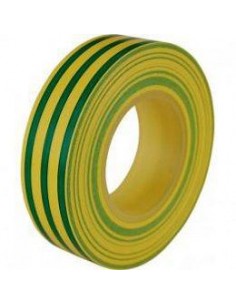 Rollo cinta aislante 19 * 20  TOMA DE TIERRA