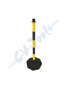 Poste señalización cadena plástica  N/A