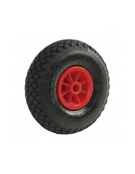 RUEDA NEUMATICA LLANTA ABS S/RODAMIENTOS 