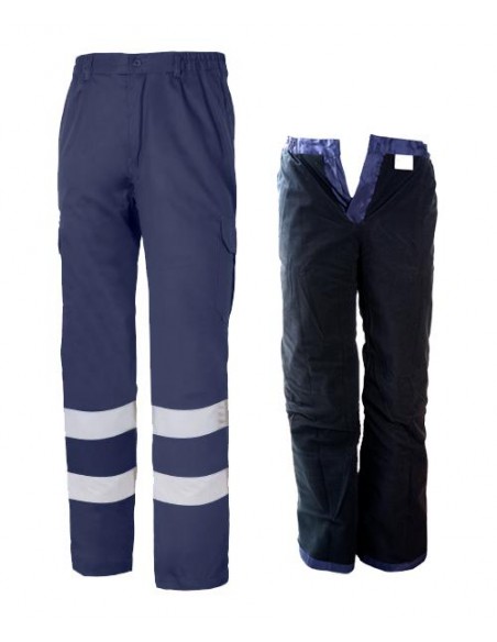 PANTALON MULTIBOLSILLO C/ REFLEC Y FORRO INTERIOR 