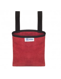 BOLSA PLANA DE CUERO