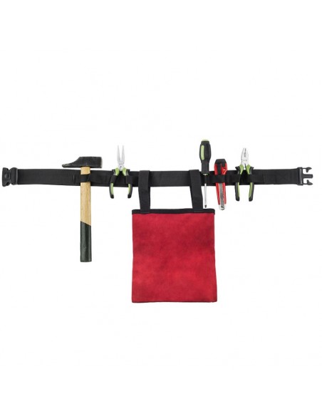 BOLSA PLANA DE CUERO