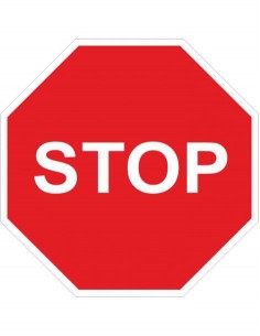 Señal Stop MOPU 60 cm Reflex I