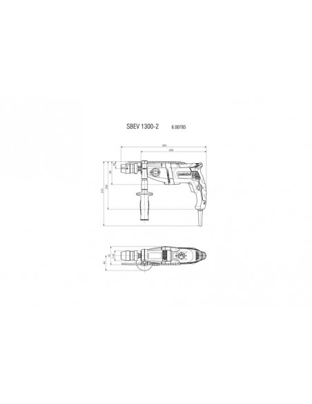 TALADRADORA DE PERCUSIÓN SBEV 1300-2