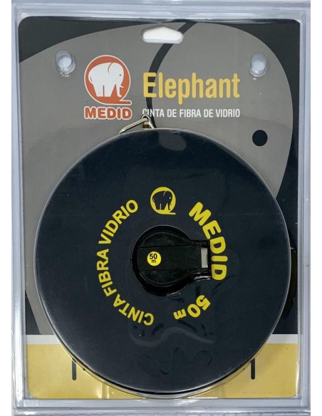 CINTA MÉTRICA FIBRA DE VIDRIO 50 Mtrs