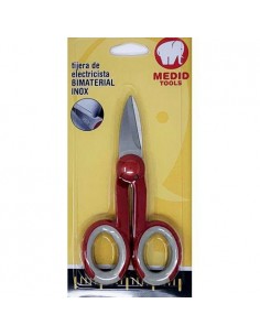 TIJERA DE ELECTRICISTA INOX BIMATERIAL 145MM 2