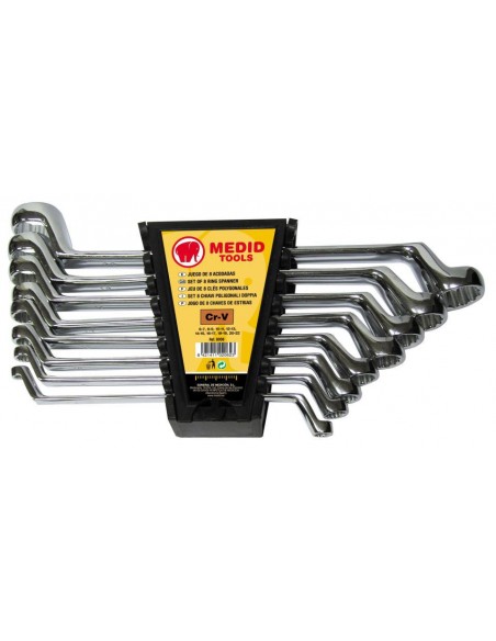 SET 8 LLAVES ACODADAS