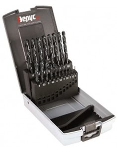 Juego de brocas HSS de 1 a 10 mm con 0 5