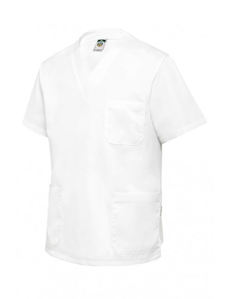 Casaca SANITARIA  Growing fit  cuello pico 