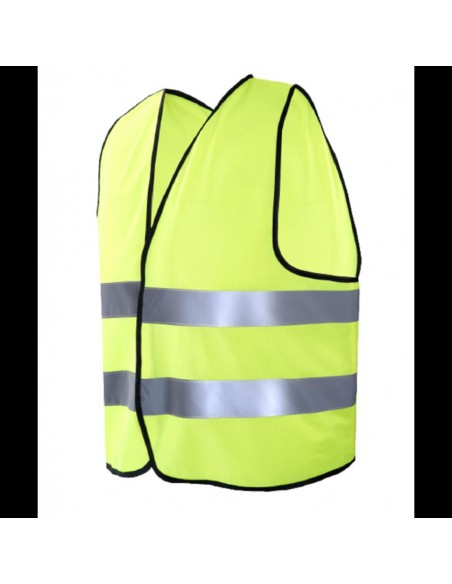 CHALECO DE ALTA VISISBILIDAD SIN CREMALLERA 