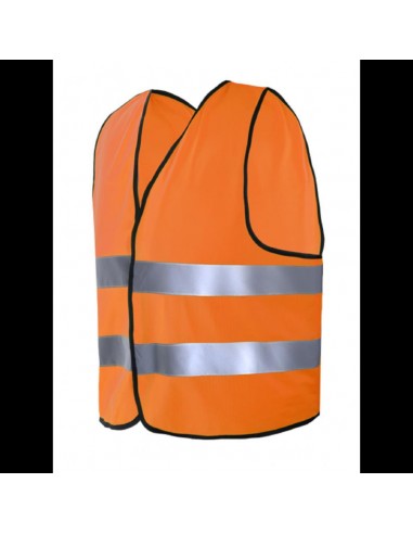 CHALECO DE ALTA VISISBILIDAD SIN CREMALLERA 