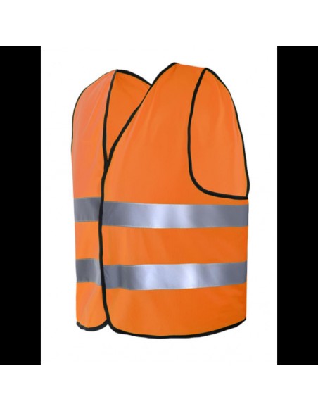 CHALECO DE ALTA VISISBILIDAD SIN CREMALLERA 