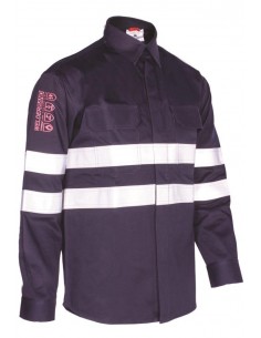 CAMISA CAT III BANDAS REFLEC