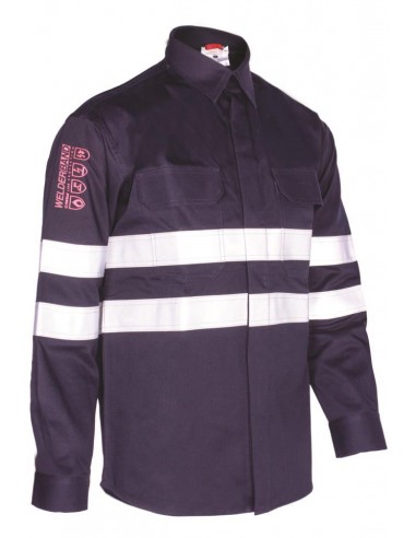 CAMISA CAT III BANDAS REFLEC
