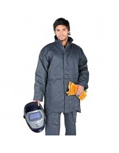 PARKA TEJIDO ANTIESTATICO PKRAT con BANDAS REFLECT