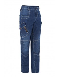 PANTALÓN DE TRABAJO STRETCH DENIM - 01804