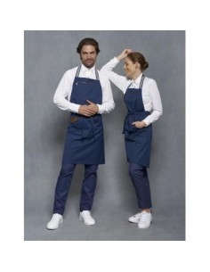 DELANTAL PETO CREMALLERA