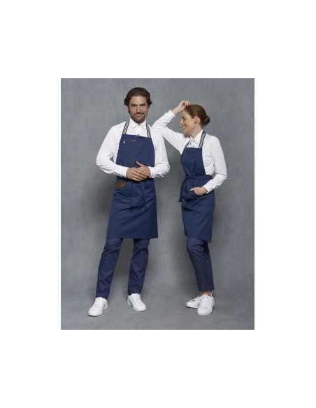 DELANTAL PETO CREMALLERA