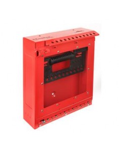 Caja de bloqueo para grupos de montaje en pared