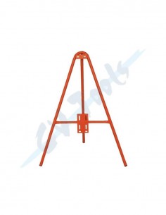 Trípode tubular señal metálica mod  A