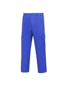 PANTALON MULTIBOLSILLO TERGAL AZULINA 