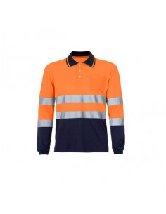 Bori 4 Polo manga larga  bicolor doble cara