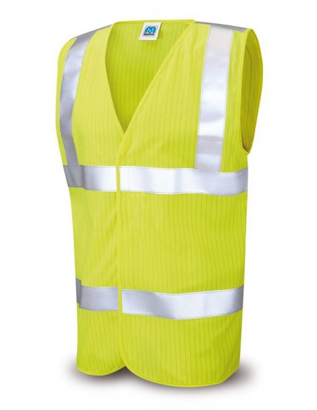 Chaleco alta visibilidad IGNIFUGO Y ANTIESTATICO  