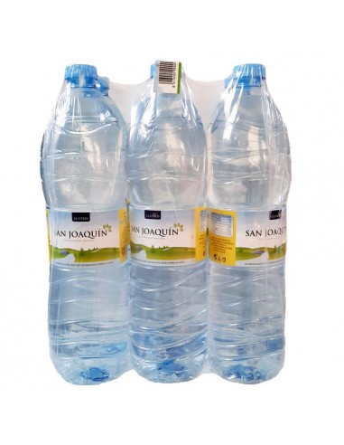 Paq  Botella de agua mineral de 1 5 Ltrs 