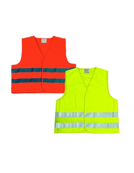 Chaleco alta visibilidad c/velcro 