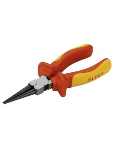ALICATE BOCAS REDONDAS AISLADO 160 MM