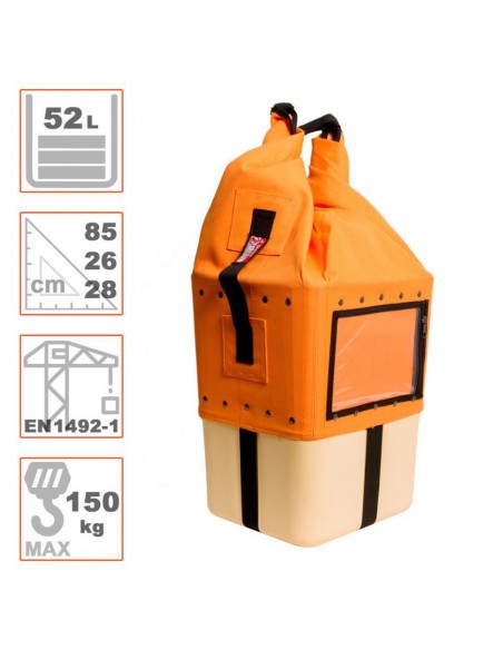 Cubo 60L certificado 150kg