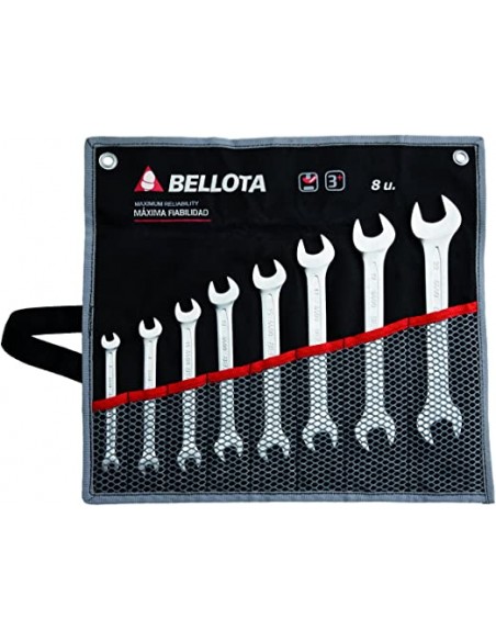 Juego llave fija Bellota 8 pzas