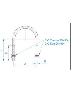 Abarcón  zincado  1  2