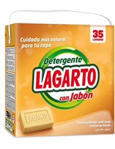 DETERGENTE LAGARTO AL JABON 35 LAV 