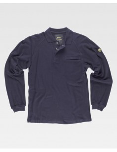 Polo ignífugo y antiestático 