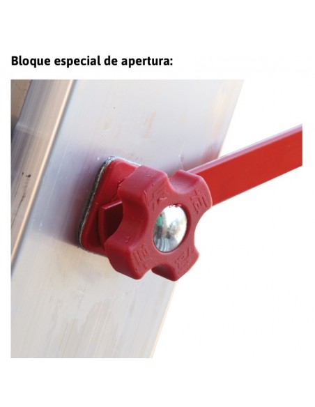 Escalera multiuso de 3 tramos 9 10 10