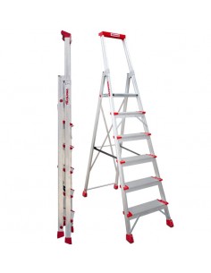 Escalera de tijera 5 Peldaños USO PROFESIONAL