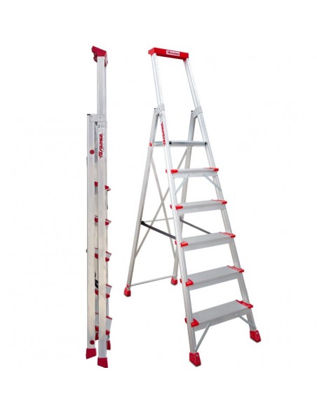 Escalera de tijera 7 Peldaños USO PROFESIONAL